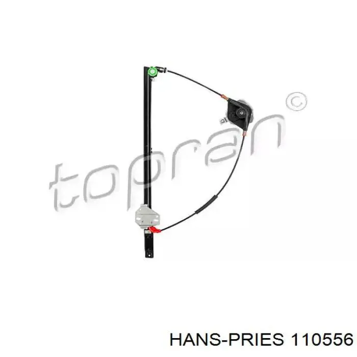Стеклоподъемник передней левой двери 110556 Hans Pries (Topran)