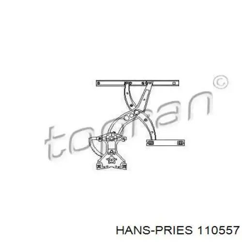 Стеклоподъемник передней правой двери Hans Pries (Topran) 110557 цена, от 26.96 USD