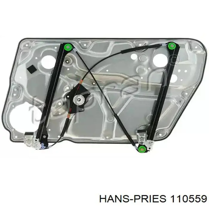 110559 Hans Pries (Topran) механизм стеклоподъемника водительской двери