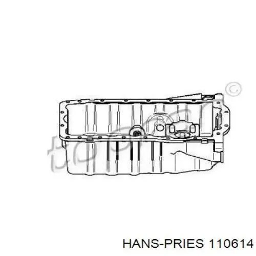 Поддон двигателя 110614 Hans Pries (Topran)