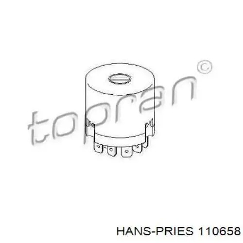 110658 Hans Pries (Topran) caixa de fecho de ignição
