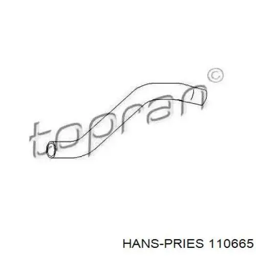 Шланг радиатора охлаждения Hans Pries (Topran) 110665 цена, от 7.07 USD