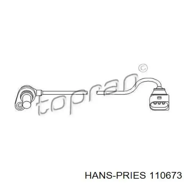 Датчик скорости 110673 Hans Pries (Topran)