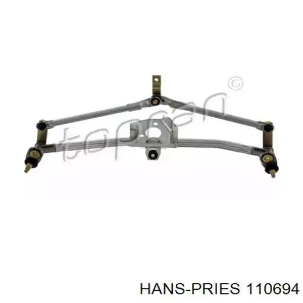 Трапеция щеток лобового стекла Hans Pries (Topran) 110694 цена, от 19.62 USD