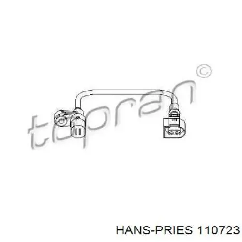 Датчик АБС (ABS) задний 110723 Hans Pries (Topran)