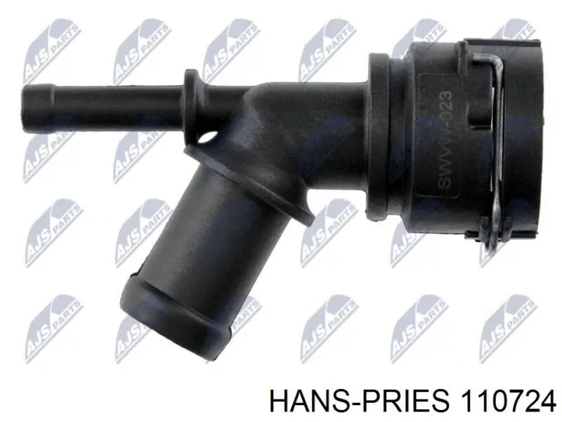 Купить 110724 Hans Pries (Topran) Быстросъемная муфта шланга радиатора охлаждения