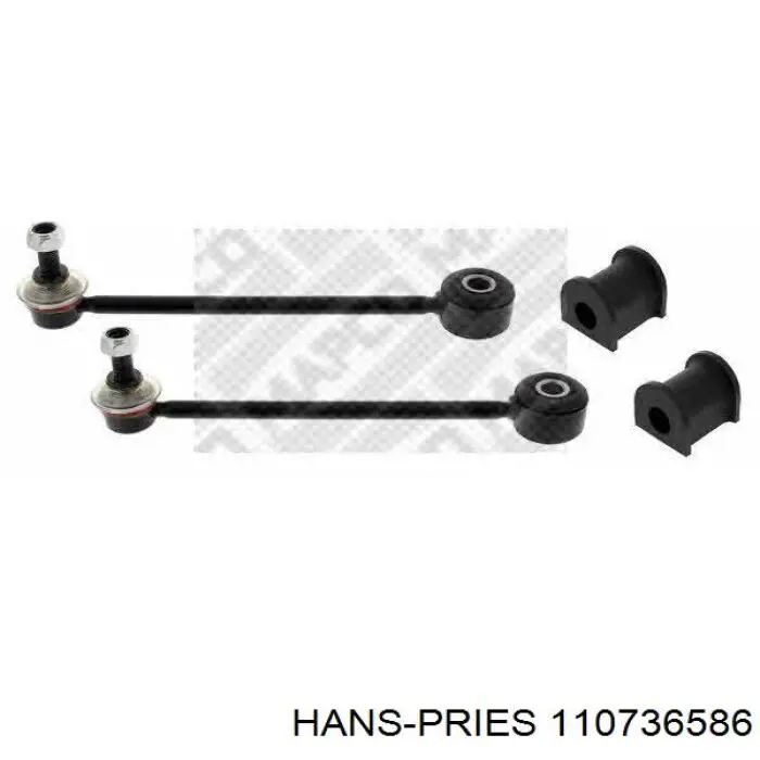 Стойка заднего стабилизатора 110736586 Hans Pries (Topran)