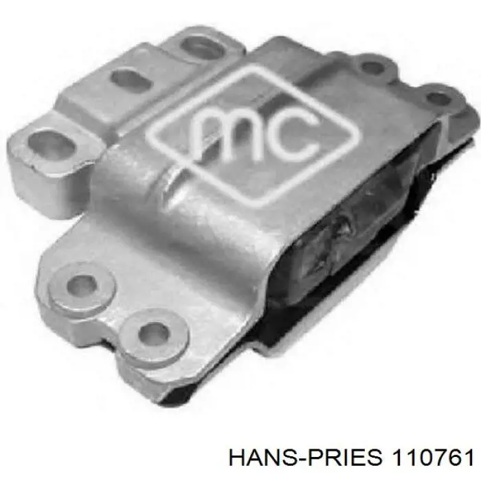 Левая подушка двигателя 110761 Hans Pries (Topran)
