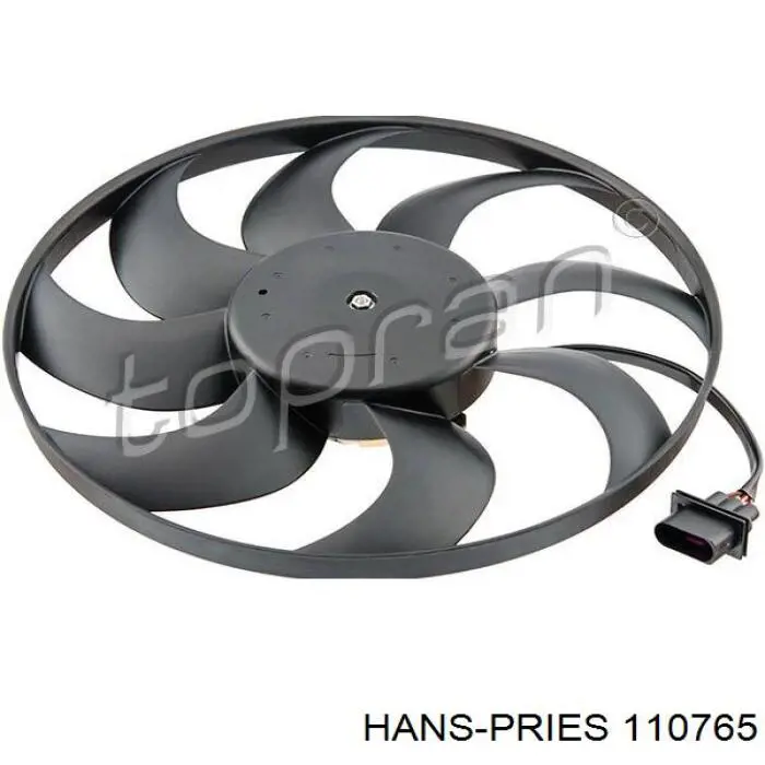 Электровентилятор охлаждения в сборе Hans Pries (Topran) 110765 цена, от 59.67 USD