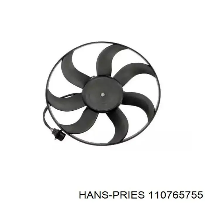 Электровентилятор охлаждения в сборе Hans Pries (Topran) 110765755 цена, от 56.38 USD