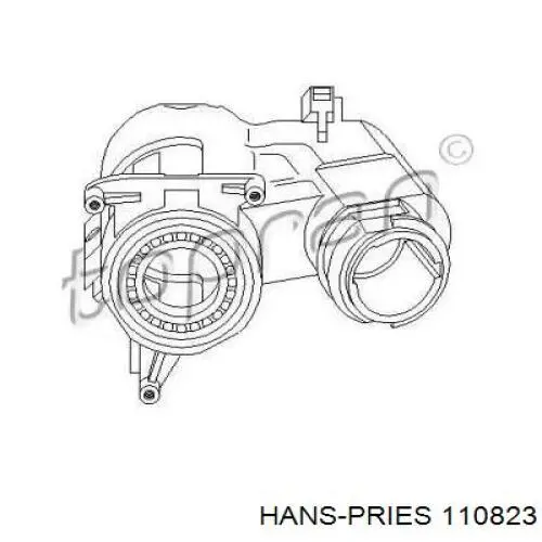 Замок зажигания 110823 Hans Pries (Topran)