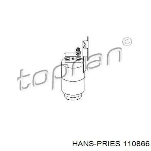 Осушитель кондиционера 110866 Hans Pries (Topran)