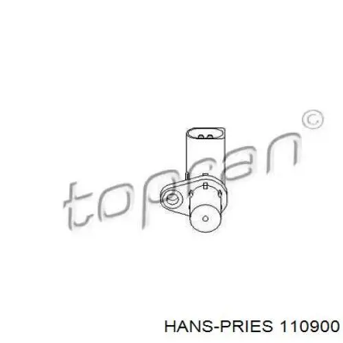 Датчик коленвала 110900 Hans Pries (Topran)