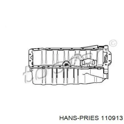 Поддон двигателя 110913 Hans Pries (Topran)