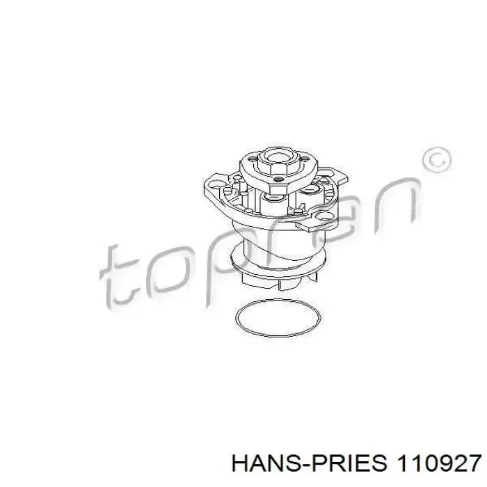 Помпа 110927 Hans Pries (Topran)
