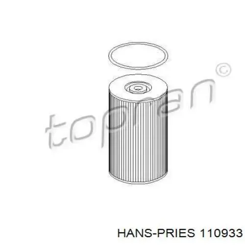 Фильтр топливный HANS PRIES 110933