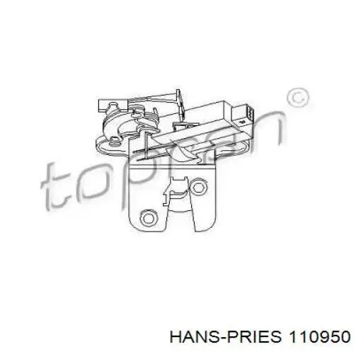 Замок крышки багажника (двери 3/5-й задней) 110950 Hans Pries (Topran)