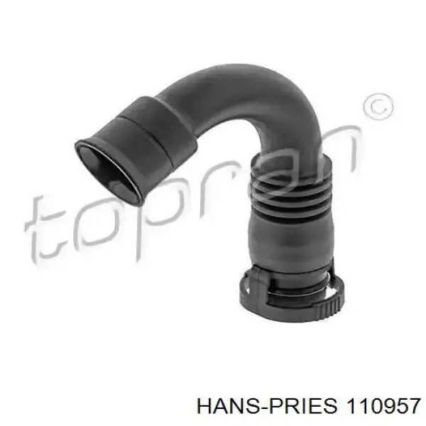 110957 Hans Pries (Topran) патрубок вентиляции картера (маслоотделителя)