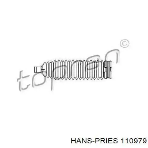 Пыльник рулевой рейки 110979 Hans Pries (Topran)