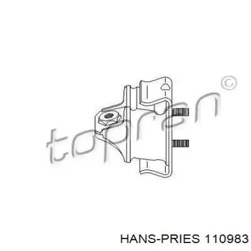 Левая/правая опора двигателя 110983 Hans Pries (Topran)