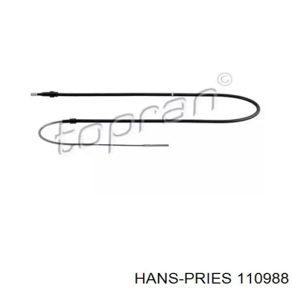 110988 Hans Pries (Topran) трос ручника