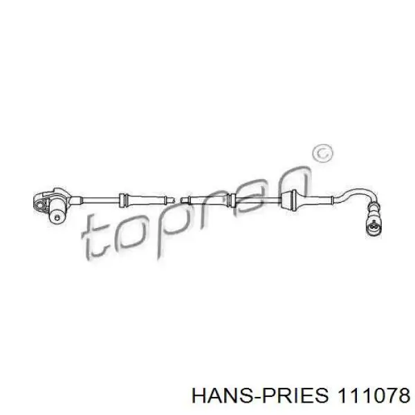 111078 Hans Pries (Topran) Датчик АБС