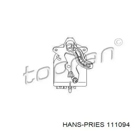 111094 Hans Pries (Topran) мотор заслонки рециркуляции воздуха