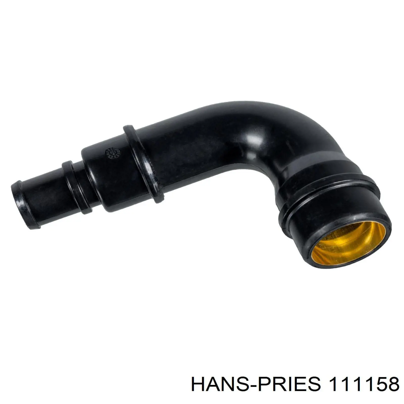 111158 Hans Pries (Topran) cano derivado de ventilação de cárter (de separador de óleo)