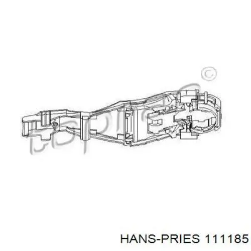 Держатель наружной ручки двери передней левой 111185 Hans Pries (Topran)