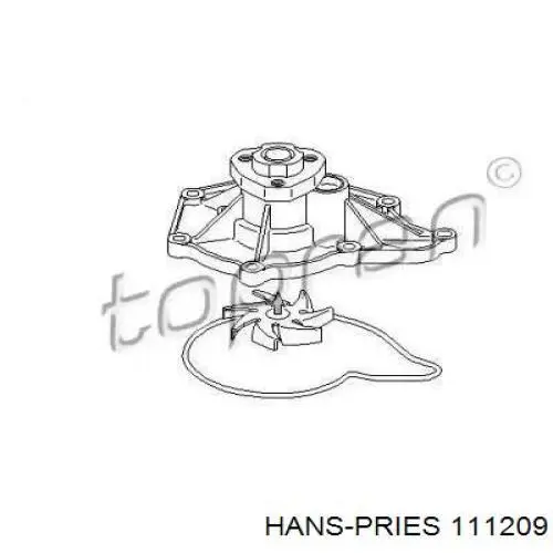 Помпа 111209 Hans Pries (Topran)
