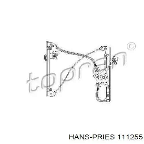 Механизм стеклоподъемника двери передней левой 111255 Hans Pries (Topran)