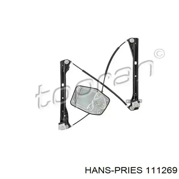 111269 Hans Pries (Topran) механизм стеклоподъемника двери передней левой