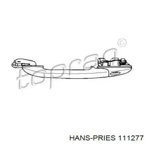 111277 Hans Pries (Topran) maçaneta dianteira esquerda externa da porta