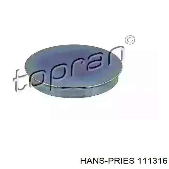 111316 Hans Pries (Topran) заглушка ступицы