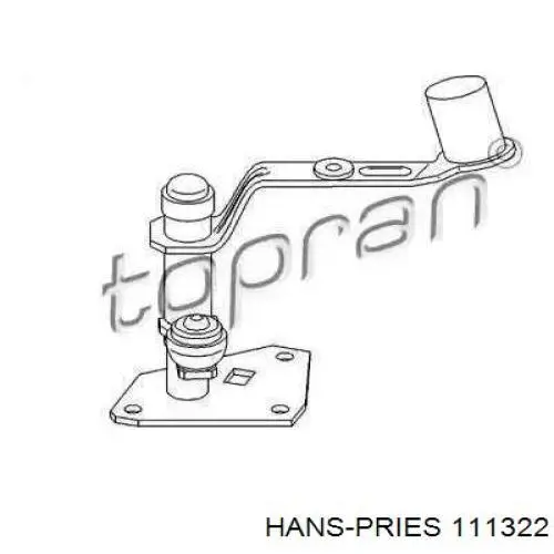 Кронштейн кулисы КПП Hans Pries (Topran) 111322 цена, от 46.51 USD