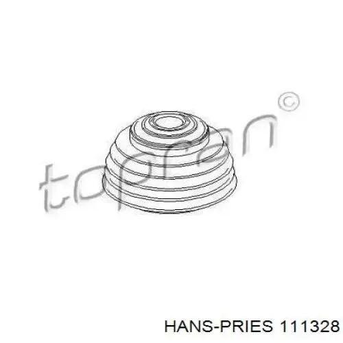 111328 Hans Pries (Topran) пыльник кулисы переключения передач