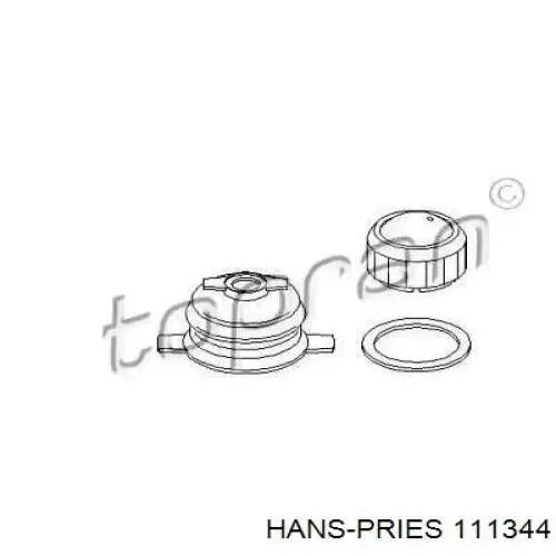 111344 Hans Pries (Topran) ремкомплект кулисы переключения передач
