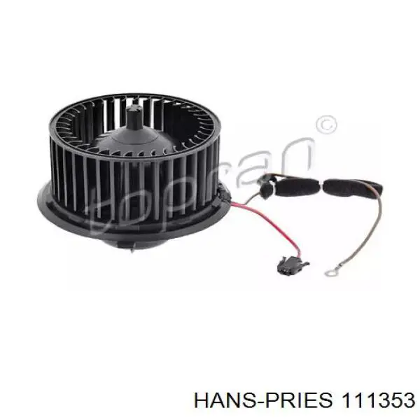 111353 Hans Pries (Topran) вентилятор печки