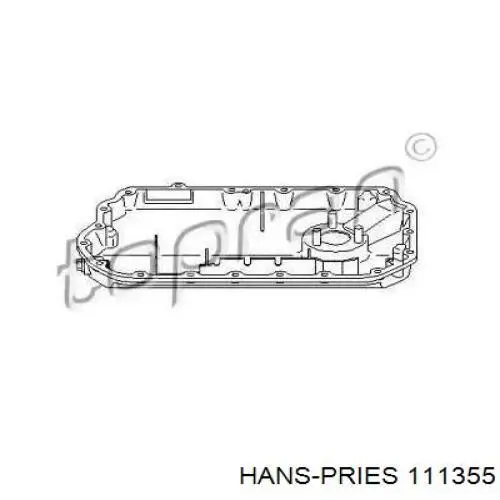 Поддон масляный картера двигателя HANS PRIES 111355