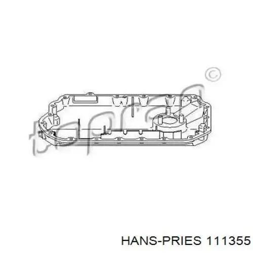 Поддон двигателя 111355 Hans Pries (Topran)