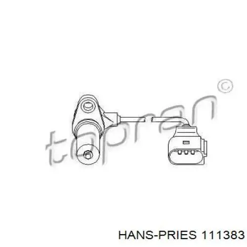 Датчик коленвала 111383 Hans Pries (Topran)