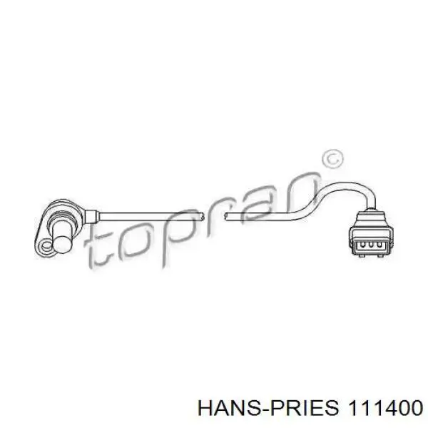 Датчик скорости 111400 Hans Pries (Topran)