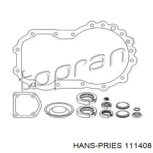 Ремкомплект КПП Hans Pries (Topran) 111408 цена, от 22.16 USD