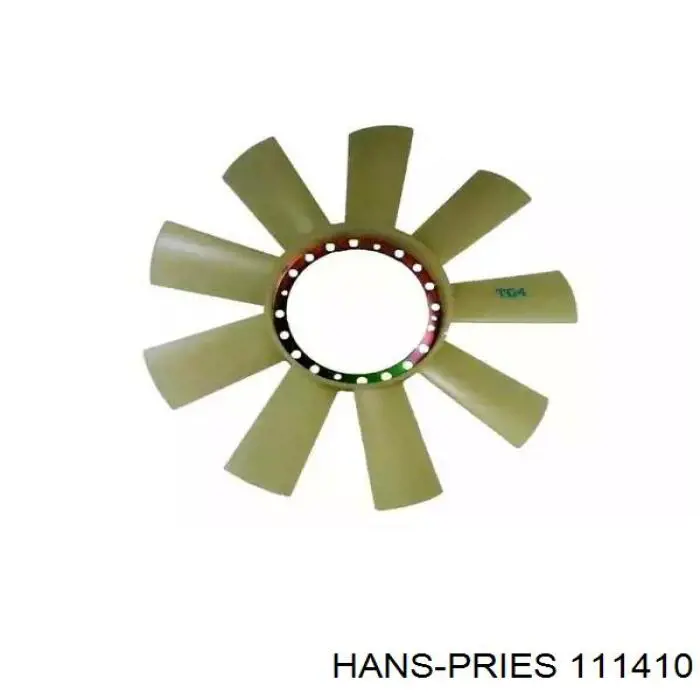 Купить 111410 Hans Pries (Topran) Крыльчатка радиатора охлаждения