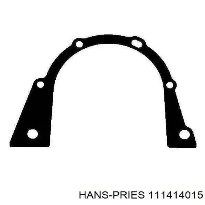111414015 Hans Pries (Topran) кольцо (шайба форсунки инжектора посадочное)