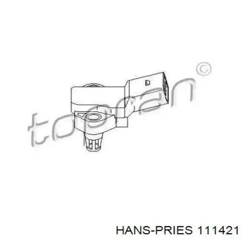 Датчик давления во впускном коллекторе, MAP 111421 Hans Pries (Topran)