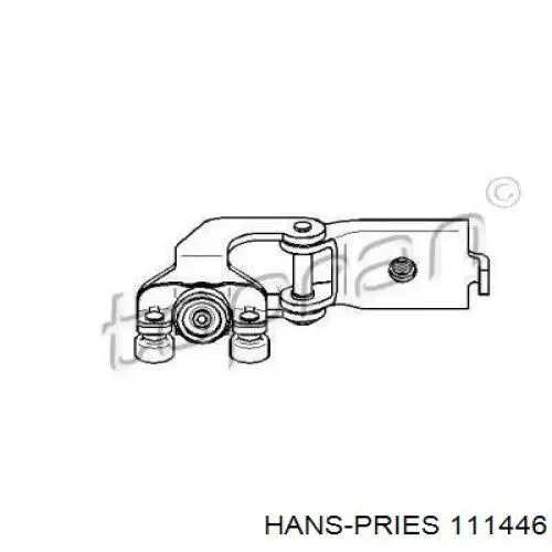 111446 Hans Pries (Topran) ролик двери боковой (сдвижной правый центральный)