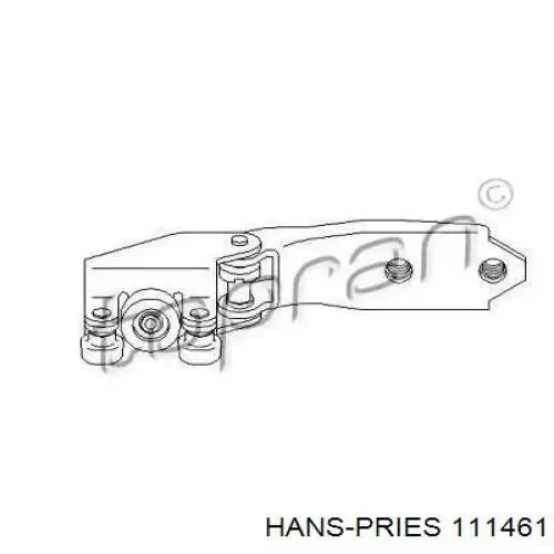 Ролик двери боковой (сдвижной) правый центральный 111461 Hans Pries (Topran)