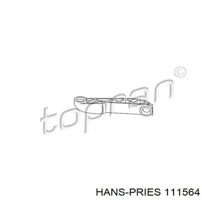 Тяга кулисы АКПП/КПП 111564 Hans Pries (Topran)