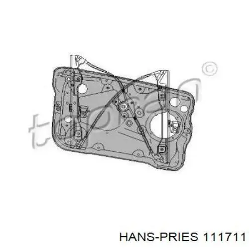 111711 Hans Pries (Topran) механизм стеклоподъемника двери передней левой